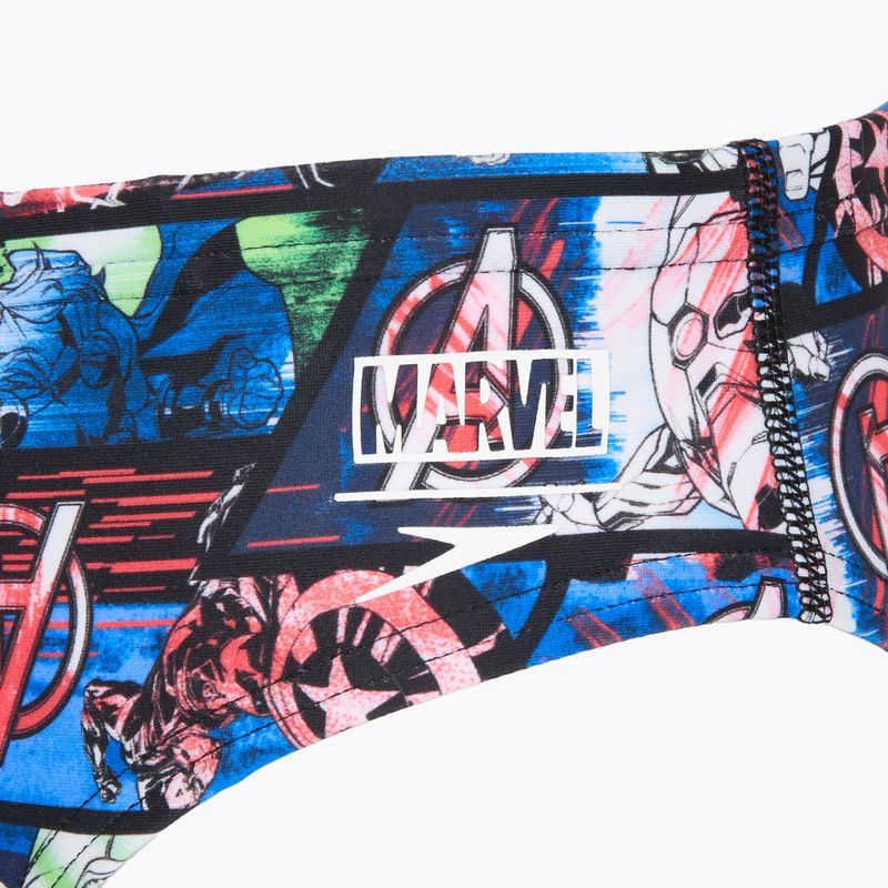 Detské plavky Speedo Allover 6.5 cm Briefs black/blue 3