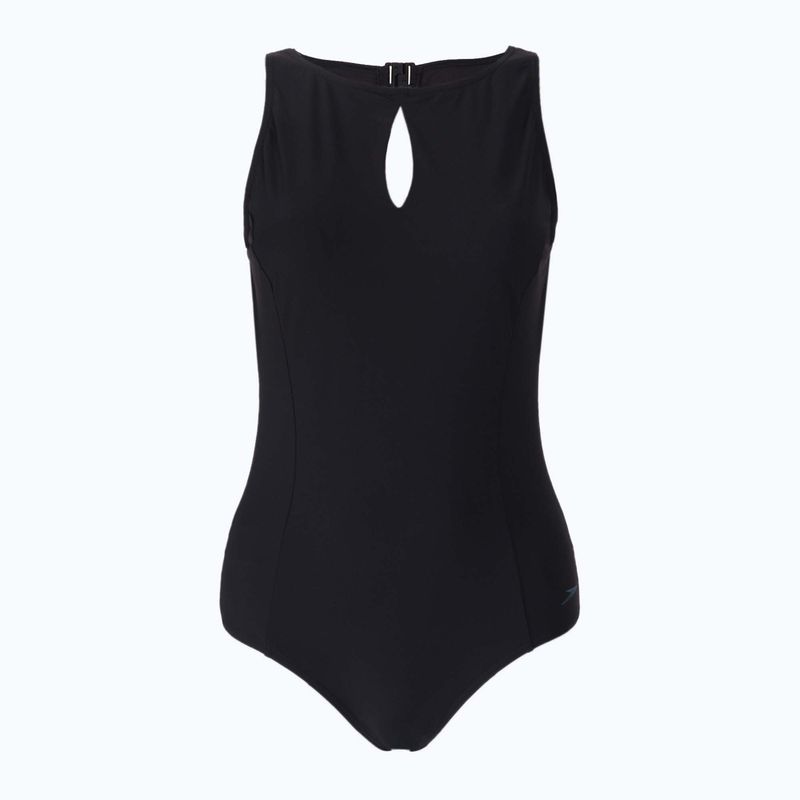 Speedo Vivashine 1P dámske jednodielne plavky čierne 8-11821