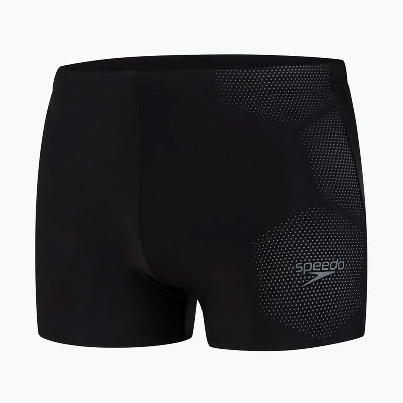 Pánske plavecké boxerky Speedo Tech Logo čierne 68-11354F130 4