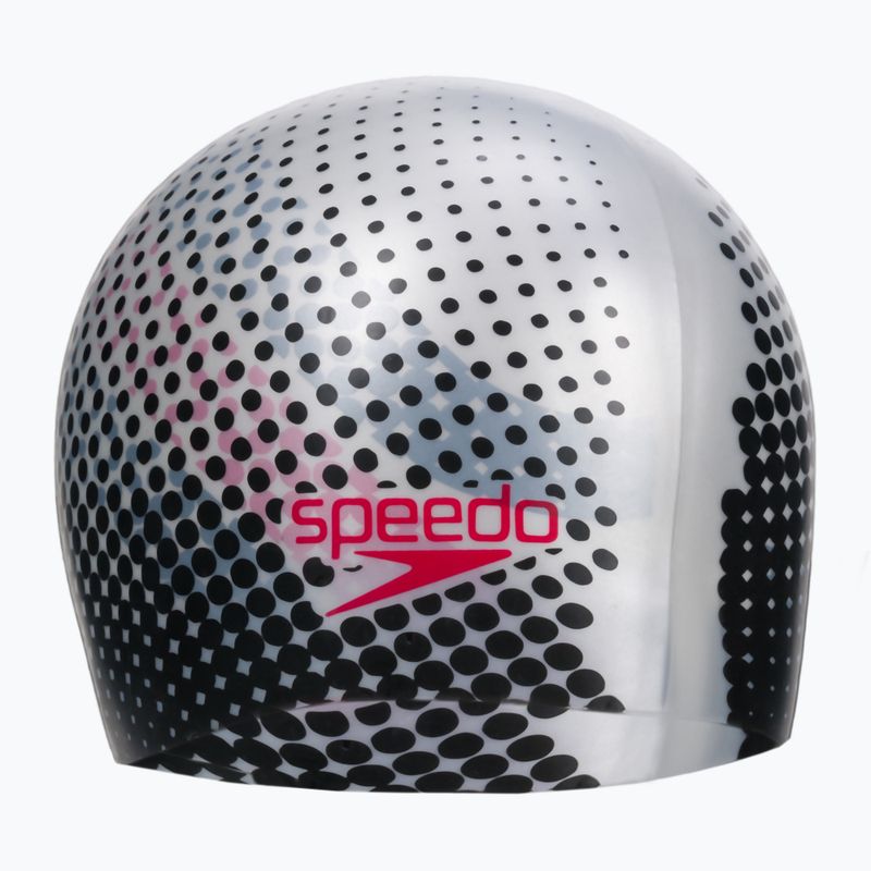 Speedo Obojstranná plavecká čiapka Moud šedá 68-09337D668
