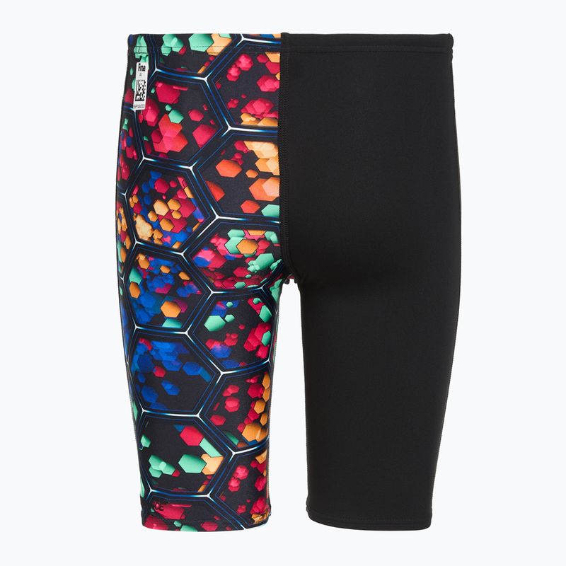 Detské plavky jammery Speedo Endurance+ High Waist Jammer black/blue 2