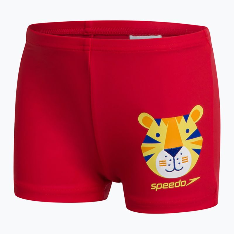 Detské plavky Speedo Applique ASHT IM červené 8-1173D846 4