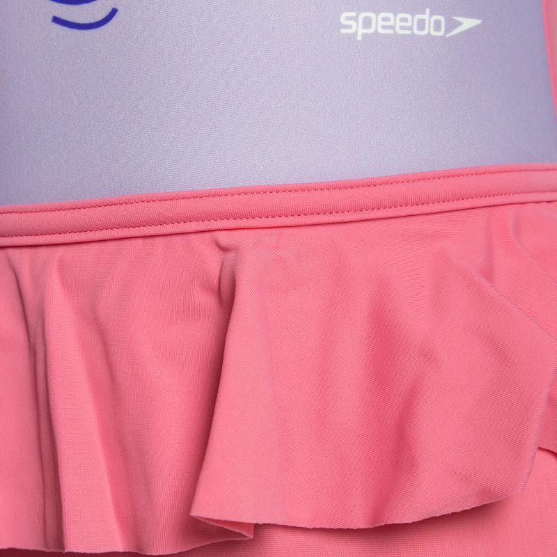 Detské jednodielne plavky Speedo Frill modré 12398D818 3