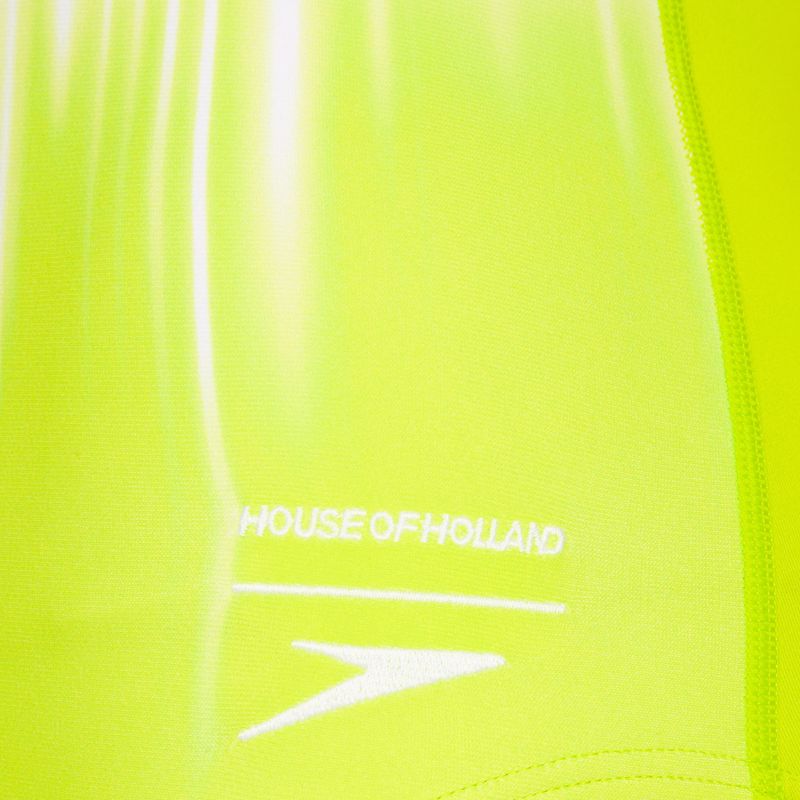 Dámske jednodielne plavky Speedo Printed Medalist green/white 3