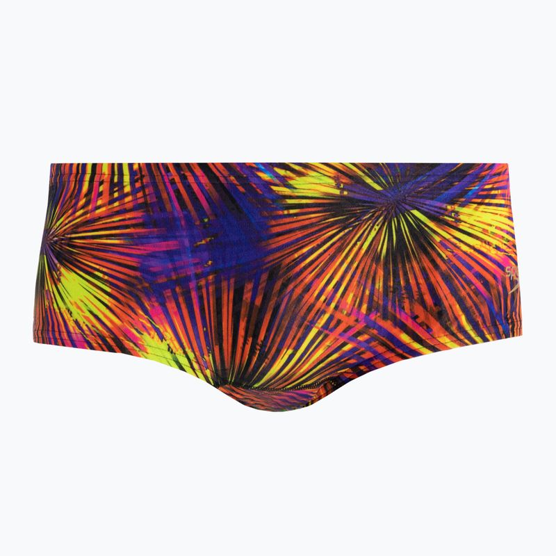 Pánske plavecké nohavičky Speedo Allover 14cm Brief black 68-02587F336