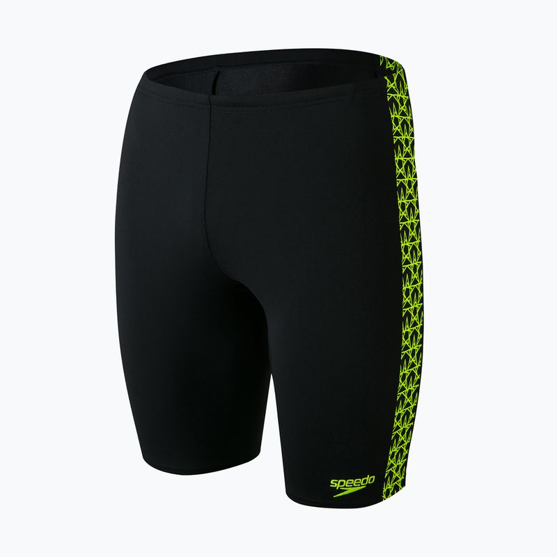 Pánske plavky Speedo Boomstar Splice Jammer black and yellow 68-12418A599