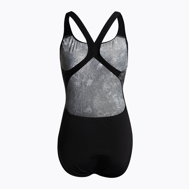 Speedo Placement Powerback dámske jednodielne plavky F330 black 68-06187F330 2