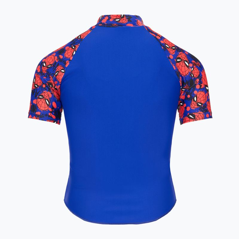 Detské plavecké tričko Speedo Spider-Man Sun Top blue/red 2