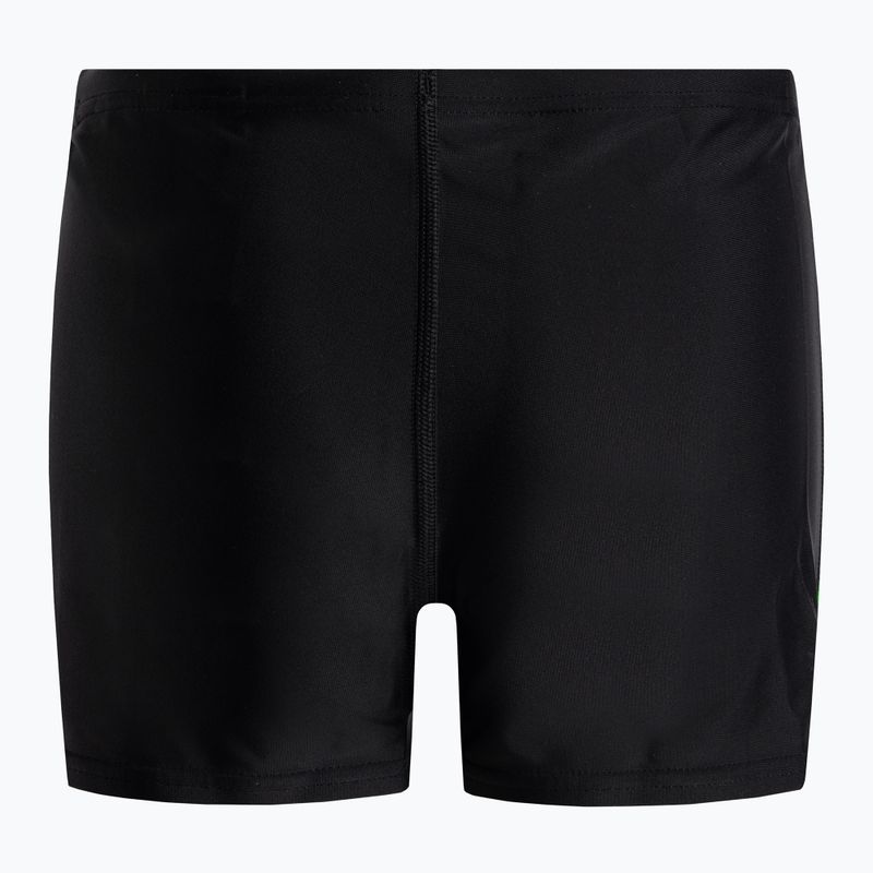Speedo Digital Allover X Panel Aquashort detské plavecké boxerky čierne 68-12866G021 2