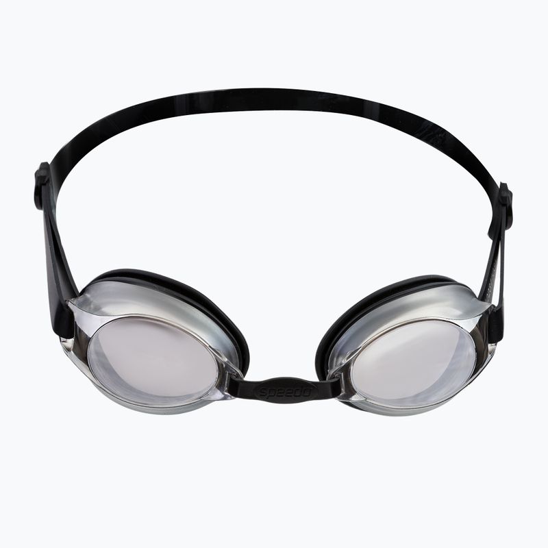 Plavecké okuliare Speedo Jet Mirror čierne 68-9648 2