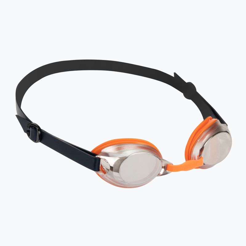 Detské plavecké okuliare Speedo Jet Mirror Junior čierne 8-12636