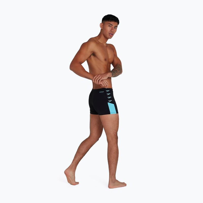 Pánske plavecké boxerky Speedo Boom Logo Splice black 12823F888 8