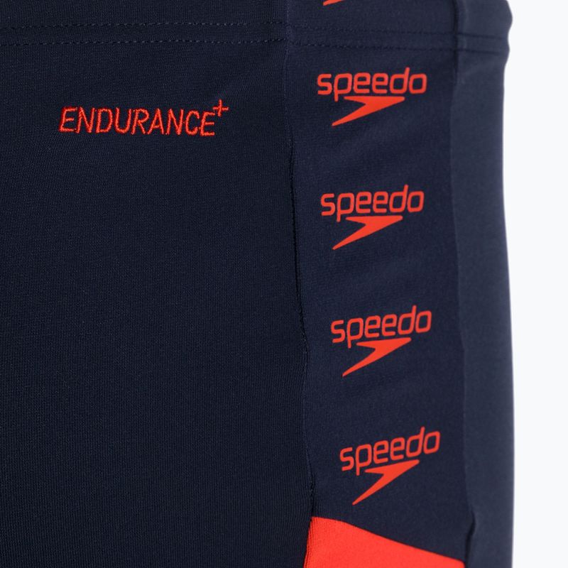 Pánske plavecké boxerky Speedo Boom Logo Splice navy blue 12824F889 4