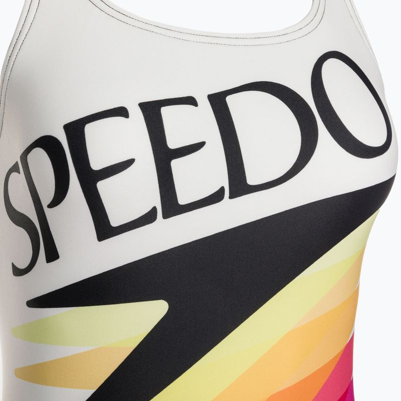 Speedo Retro Placement Medalist dámske jednodielne plavky biele 68-12199G072 8