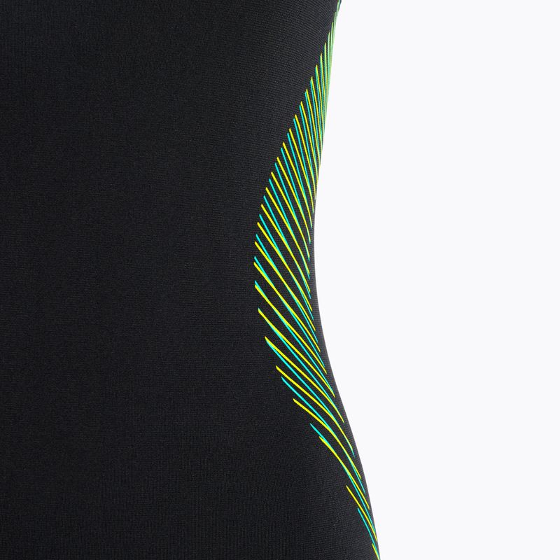 Speedo Placement Muscleback dámske jednodielne plavky čierne 68-8694 3