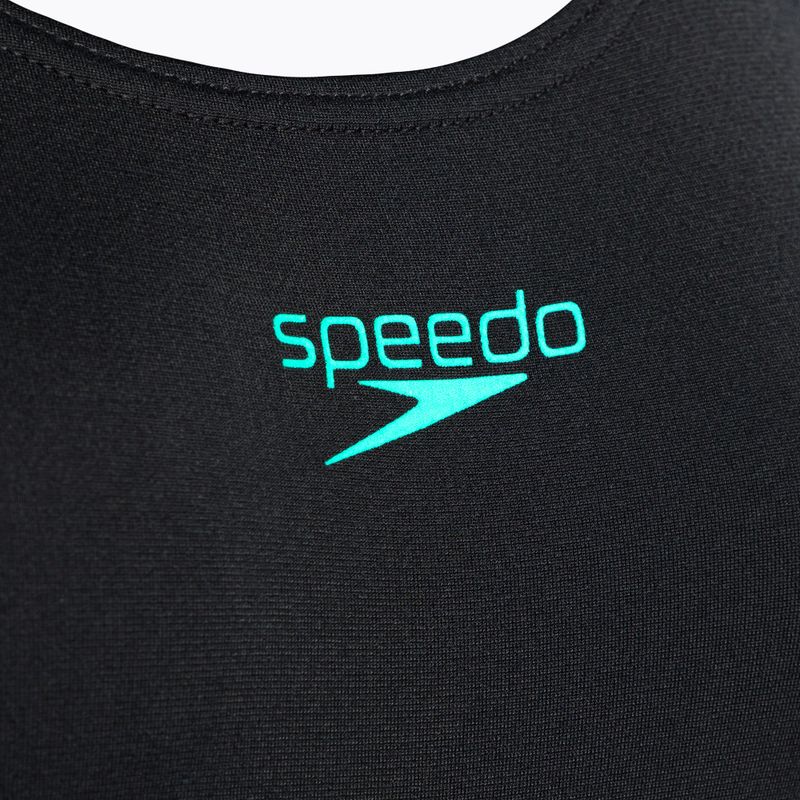 Speedo Placement Muscleback dámske jednodielne plavky čierne 68-8694 4