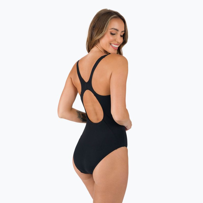 Speedo Placement Muscleback dámske jednodielne plavky čierne 68-08694G704 3