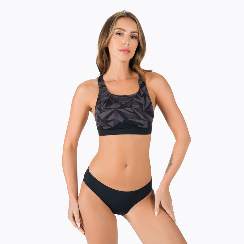 Speedo Hyperboom Bikini dámske dvojdielne plavky čierne 68-13469G718