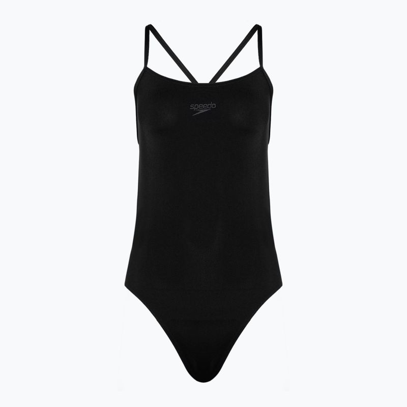 Dámske jednodielne plavky Speedo Endurance+ Thinstrap black