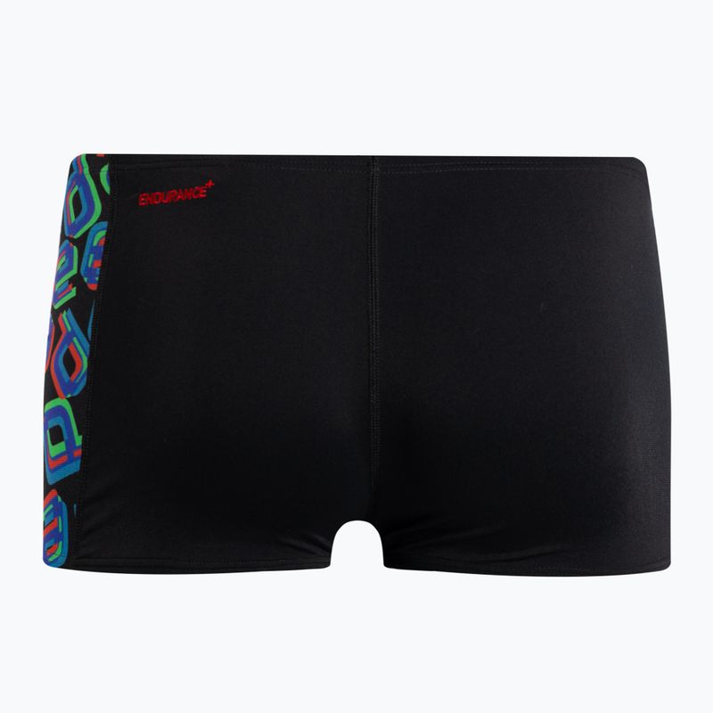 Speedo Digi Allover Panel detské plavecké boxerky čierne 68-09530G685 2