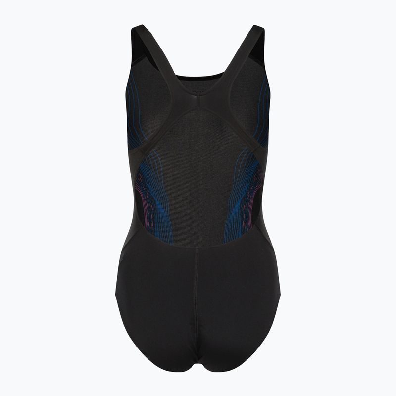 Speedo Placement Recordbreaker dámske jednodielne plavky čierne 68-09015G634 2