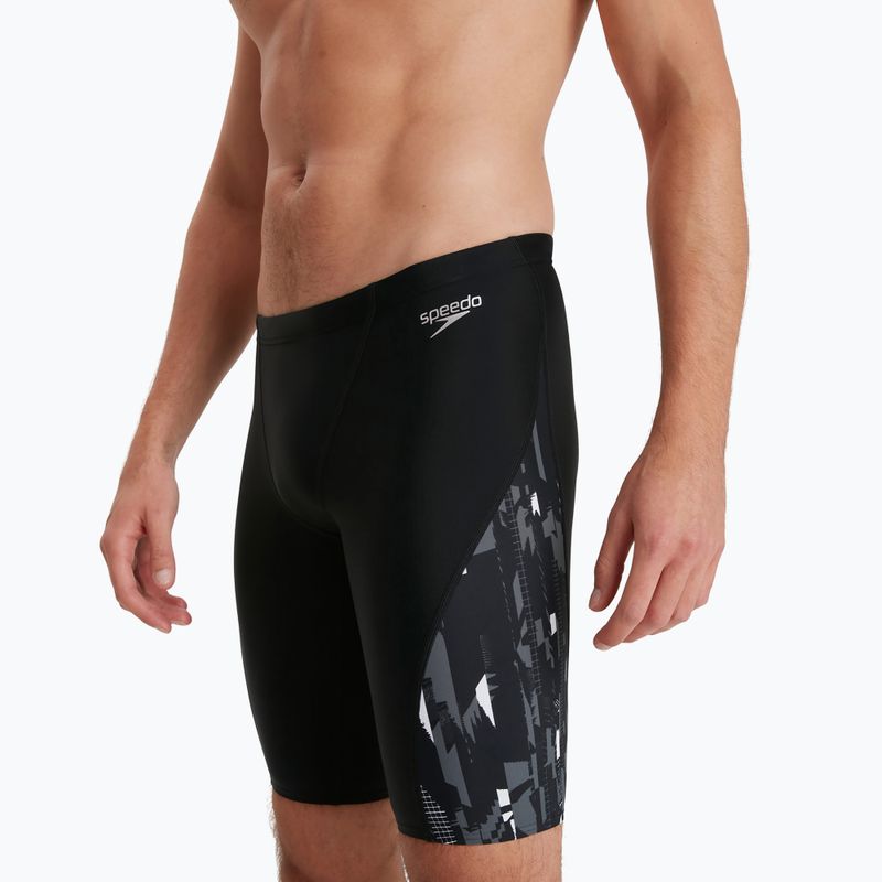 Pánske plavecké nohavice Speedo Allover V-Cut black 68-113679177 2