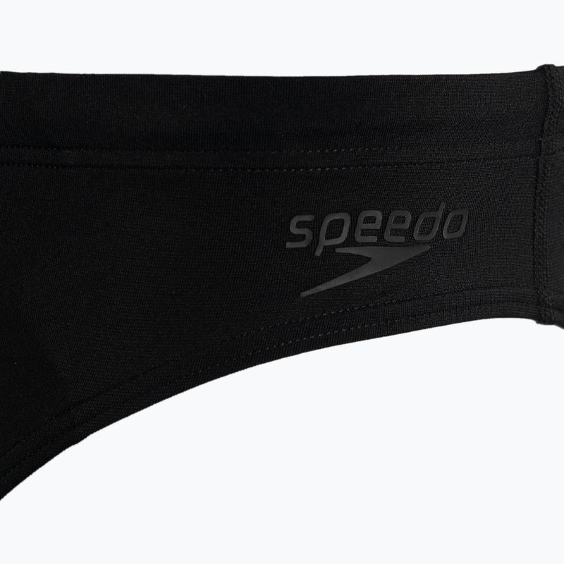 Pánske plavecké nohavičky Speedo Tech Panel 7cm Brief black 68-09739G689 3