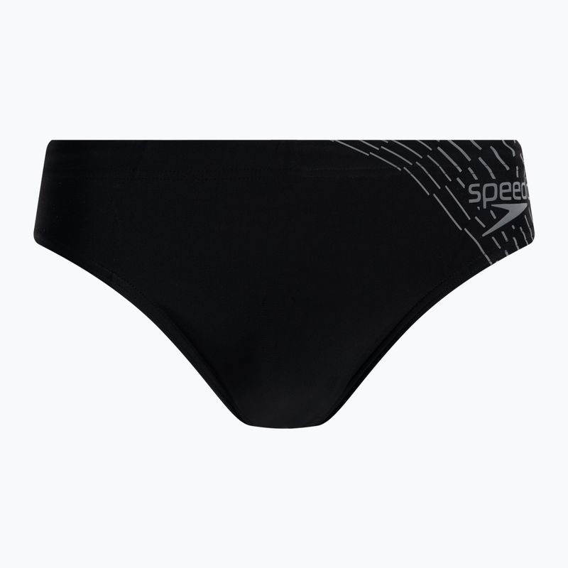 Pánske plavecké nohavičky Speedo Medley Logo 7cm Brief black 68-09739G692