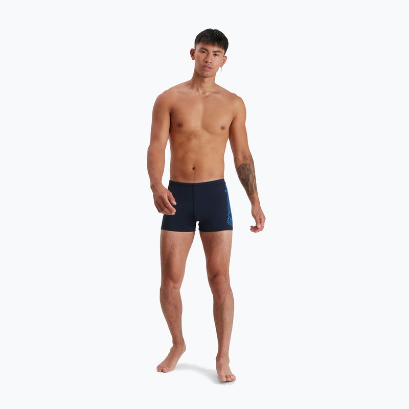 Pánske plavecké boxerky Speedo Boom Logo Placement navy blue 68-12417F436 6