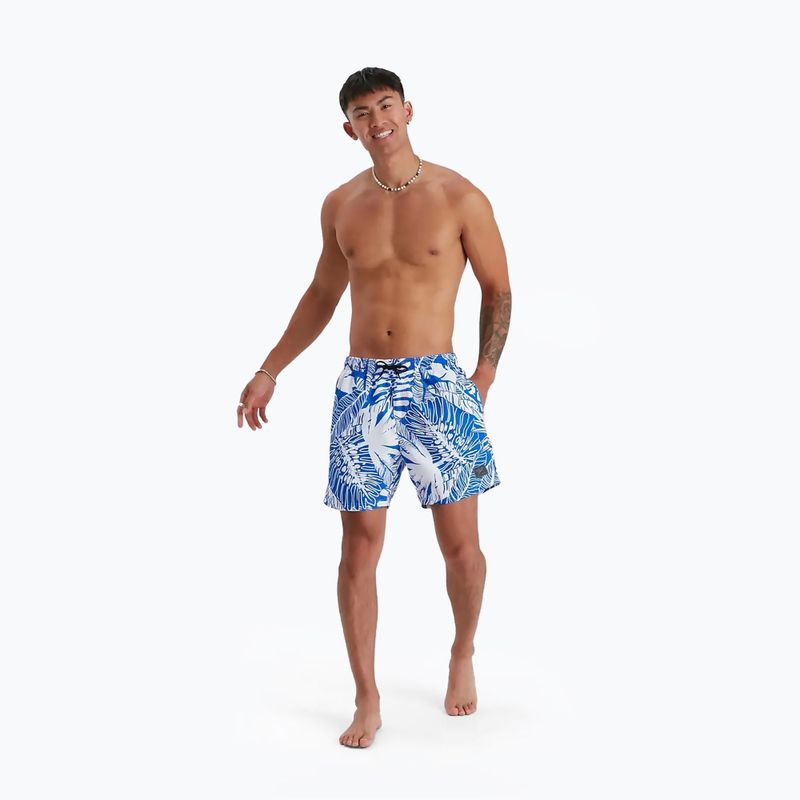 Pánske plavecké šortky Speedo s potlačou 16" modré 68-12837F958 2
