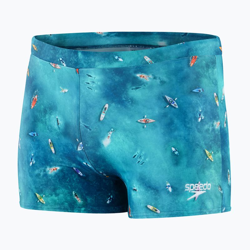 Pánske plavecké boxerky Speedo Escape modré 68-13451G662 4