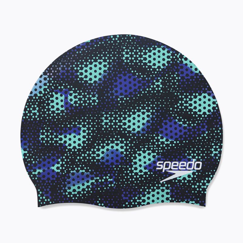Detská plavecká čiapka Speedo Slogan Print čierna 68-8386 3