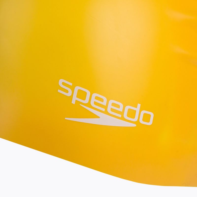 Plavecká čiapka Speedo Plain Moulded Silicone žltá 68-7984 3