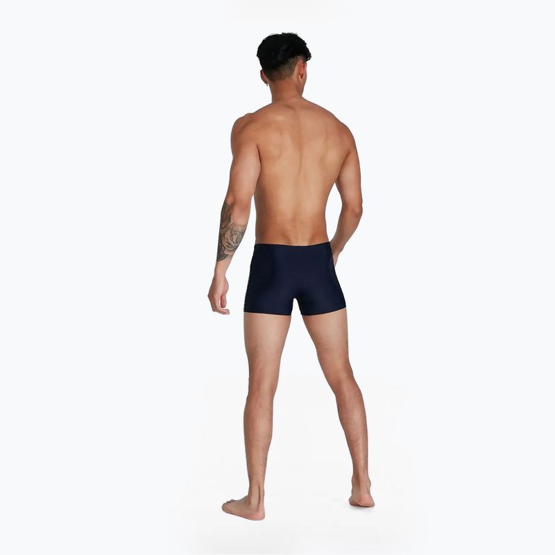 Pánske plavecké boxerky Speedo Medley Logo Aquashort navy blue 68-11354 6