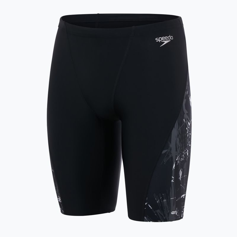 Plavky Speedo Allover V-Cut Jammer čierne 68-11367 4