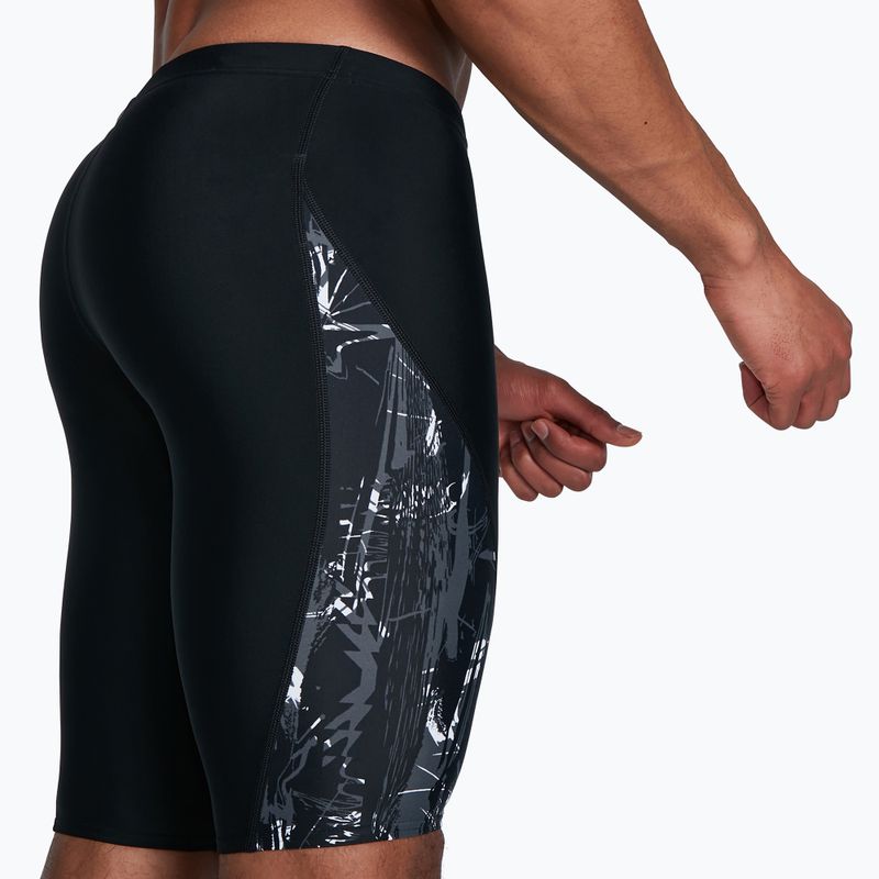 Plavky Speedo Allover V-Cut Jammer čierne 68-11367 6