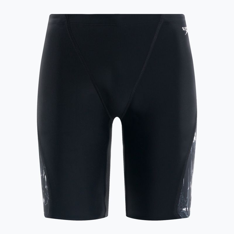 Plavky Speedo Allover V-Cut Jammer čierne 68-11367