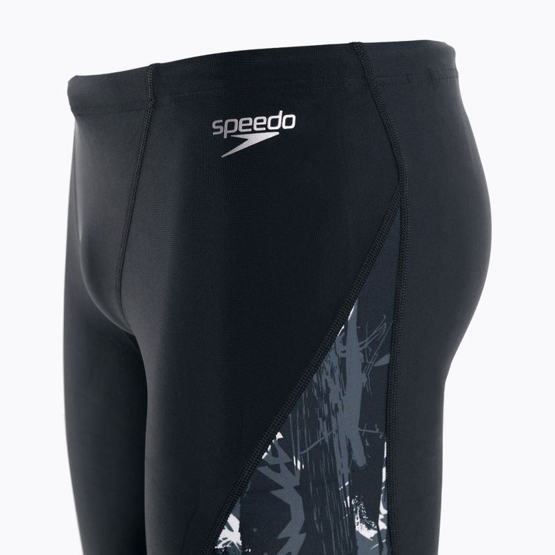 Plavky Speedo Allover V-Cut Jammer čierne 68-11367 3