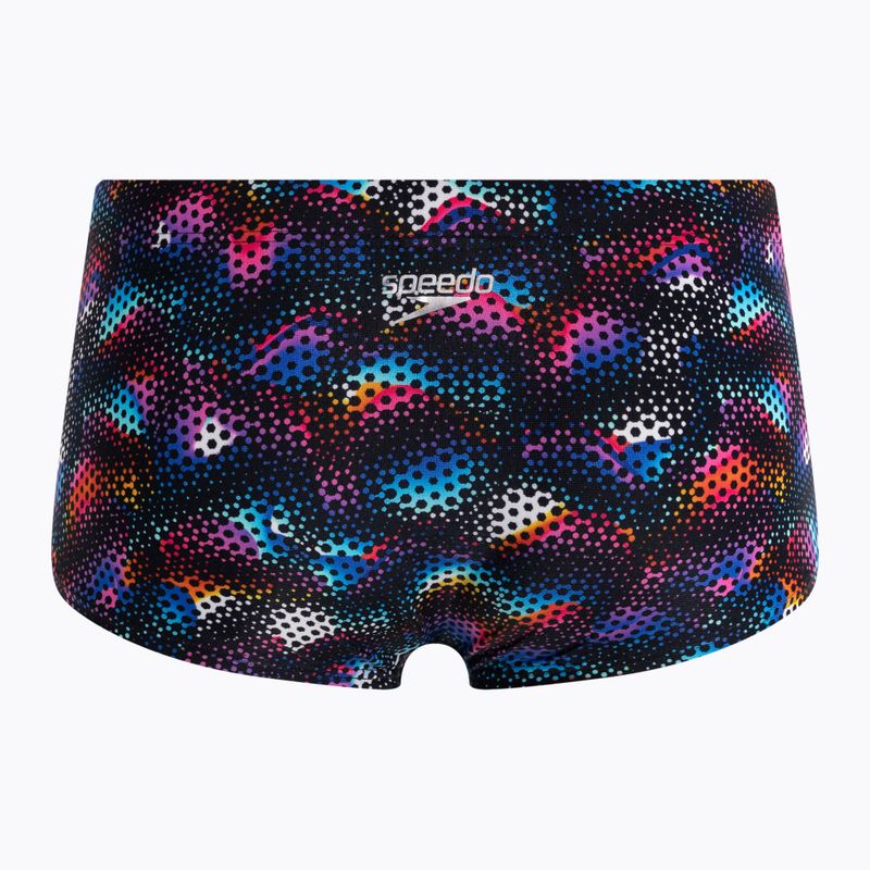 Pánske plavkové boxerky Speedo Kaleidoscope V 17 cm Club Training Allover Brief 68-12848 2
