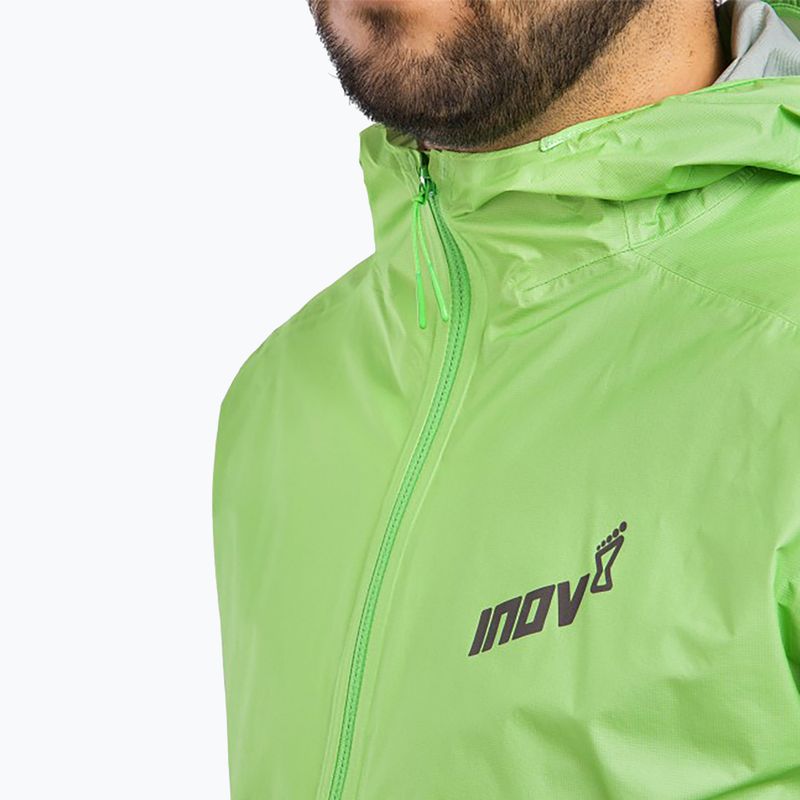 Pánska bežecká bunda Inov-8 Raceshell Pro FZ green 3