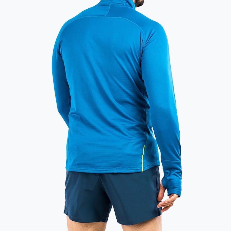 Pánska bežecká mikina Inov-8 Venturelite Mid Half Zip blue 2