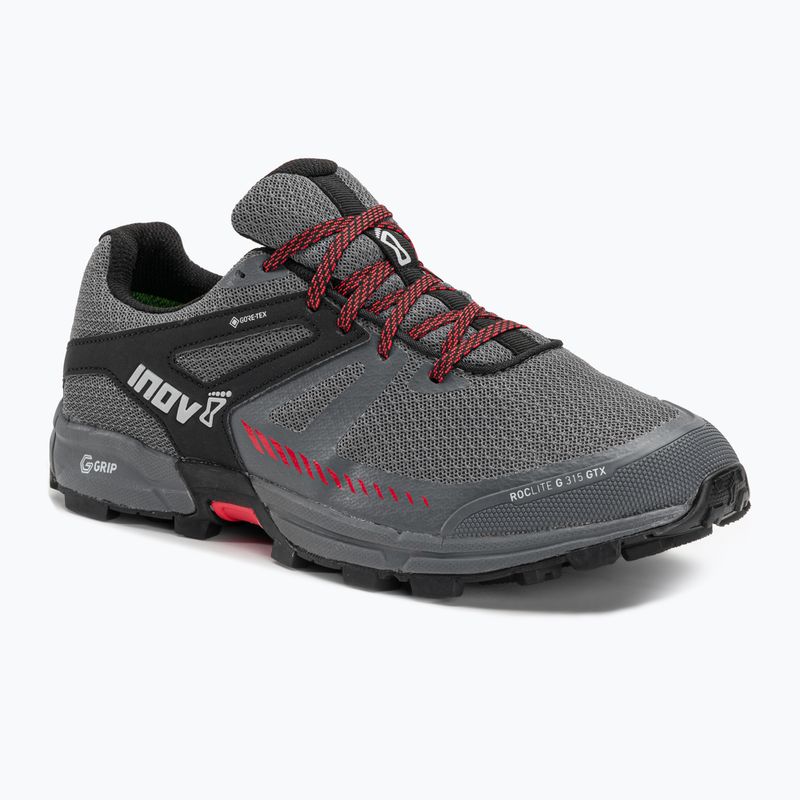 Pánska bežecká obuv Inov-8 Roclite G 315 GTX V2 grey/black/red