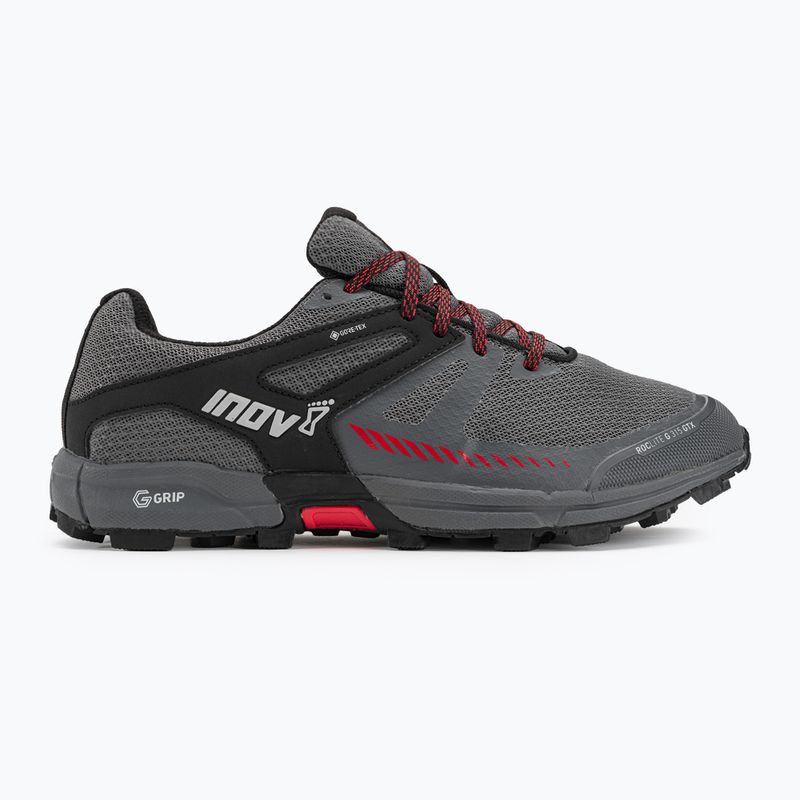 Pánska bežecká obuv Inov-8 Roclite G 315 GTX V2 grey/black/red 2
