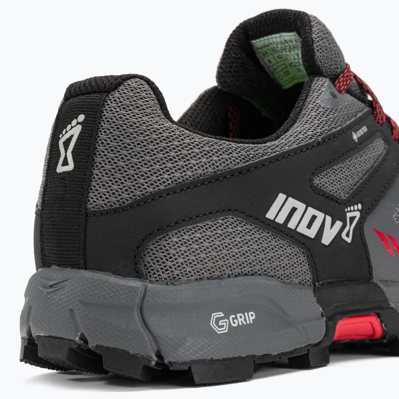 Pánska bežecká obuv Inov-8 Roclite G 315 GTX V2 grey/black/red 9