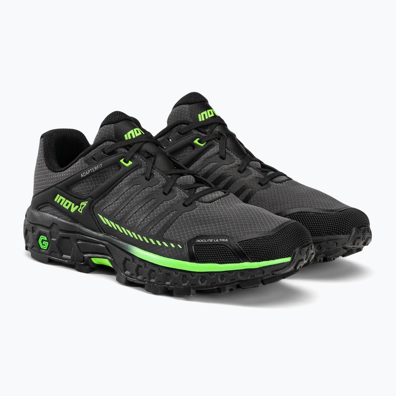 Pánska bežecká obuv Inov-8 Roclite Ultra G 320 black 001079-BKGR 5