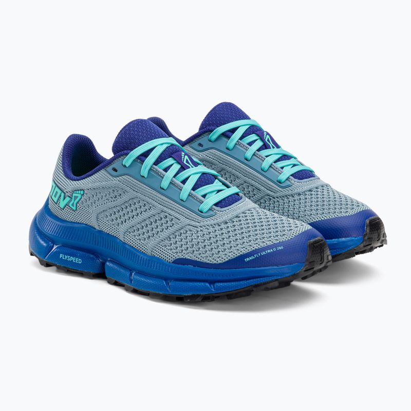 Dámska bežecká obuv Inov-8 Trailfly Ultra G 280 light blue/blue 4