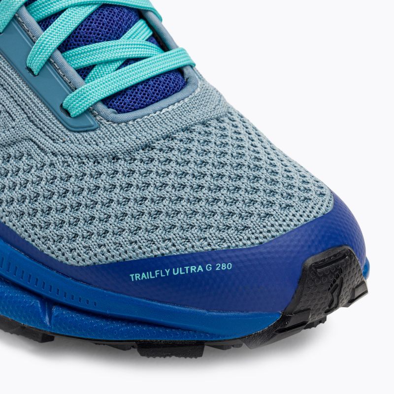 Dámska bežecká obuv Inov-8 Trailfly Ultra G 280 light blue/blue 7