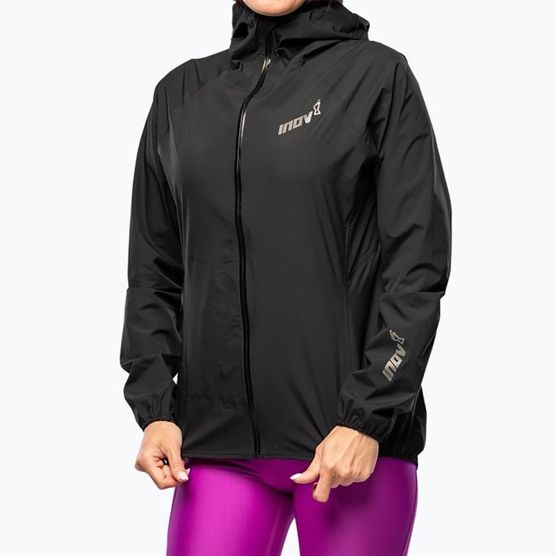 Dámska bežecká bunda Inov-8 Stormshell FZ V2 black