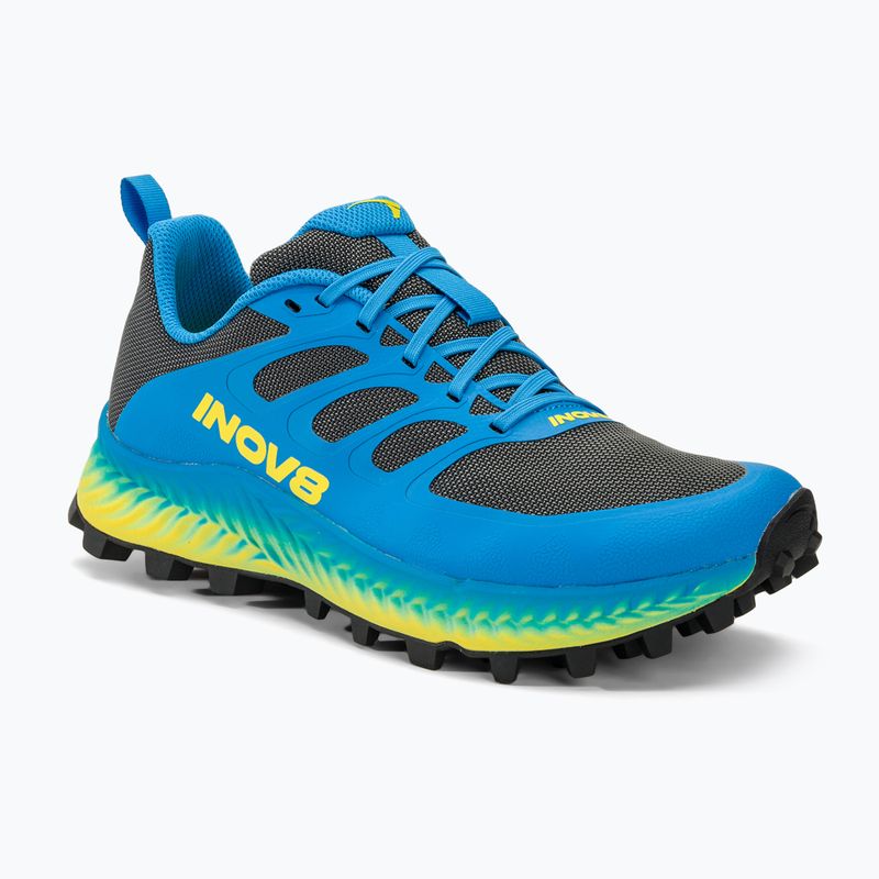 Pánska bežecká obuv Inov-8 Mudtalon dark grey/blue/yellow