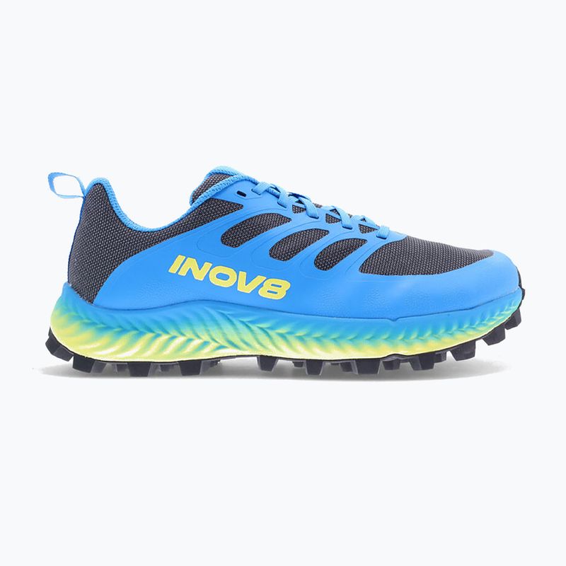 Pánska bežecká obuv Inov-8 Mudtalon dark grey/blue/yellow 8
